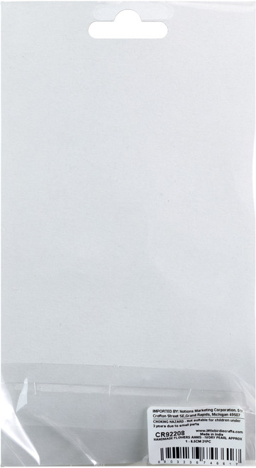 3 Pack - Little Birdie Annis Paper Flowers 21/Pkg-Ivory Pearl - CR92208