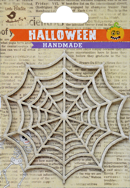 6 Pack Little Birdie Halloween Laser Cut Chipboard-Spider Wave 5A002180-1G418 - 726465506702