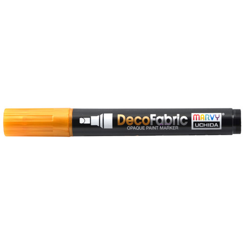 6 Pack - Uchida DecoFabric Opaque Paint Marker Chisel Tip-Metallic Gold - 5A00219T-1G43F - 028617255903