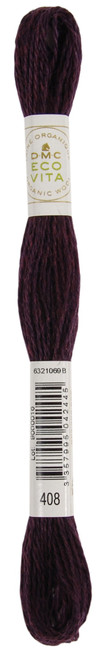 6 Pack - DMC Eco Vita 100% Organic Wool Crewel Thread -Colchicum Madder - 5A0021SP-1G4QV - 3357995042445