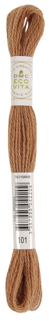 6 Pack - DMC Eco Vita 100% Organic Wool Crewel Thread -Henna from the Sands - 5A0021SP-1G4QW - 3357995042209