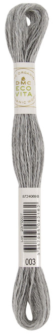 6 Pack - DMC Eco Vita 100% Organic Wool Crewel Thread -Ashen Myrtle - 5A0021SP-1G4QD - 3357995042162