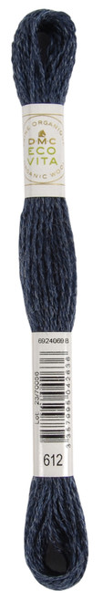 6 Pack DMC Eco Vita 100% Organic Wool Crewel Thread -16m/17.5 yd 5A0021SP-1G4QX - 3357995042636