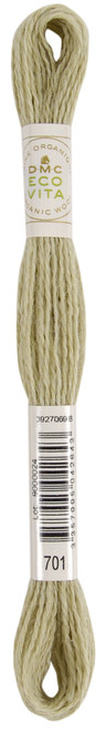 6 Pack DMC Eco Vita 100% Organic Wool Crewel Thread -16m/17.5 yd 5A0021SP-1G4QZ - 3357995042643