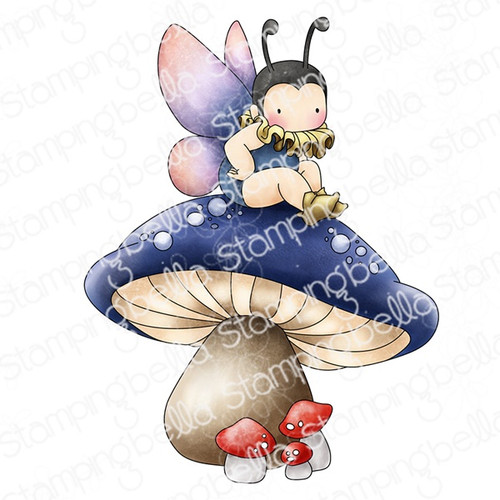 Stamping Bella Cling Stamps-Tiny Townie Wonderland Caterpillar 5A00226L-1G4V4 - 666307913049