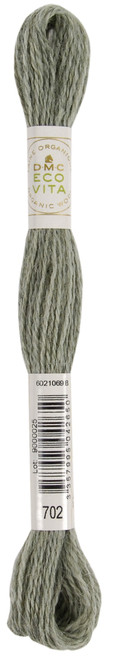 6 Pack DMC Eco Vita 100% Organic Wool Crewel Thread -16m/17.5 yd 5A0021SP-1G4PJ - 3357995042650