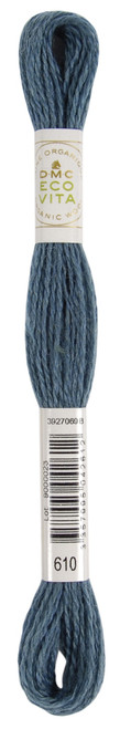 6 Pack DMC Eco Vita 100% Organic Wool Crewel Thread -16m/17.5 yd 5A0021SP-1G4PM - 3357995042612