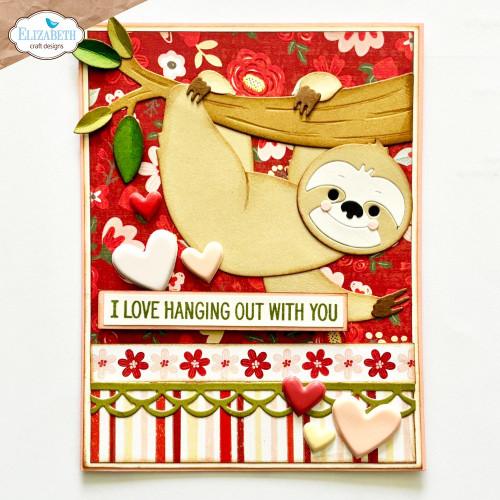Elizabeth Craft Clear Stamps-Jungle Sentiments - 5A0022CC-1G52F