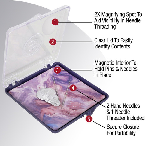 SINGER Magnetic Needle & Pin Compact-1/Pkg 5A0021QR-1G4N3