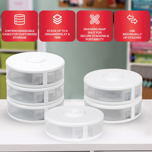 SINGER Small Notions Organizer -3/Pkg - 5A0021QM-1G4N7 SINGER Small Notions Organizer -3/Pkg - 5A0021QM-1G4N7