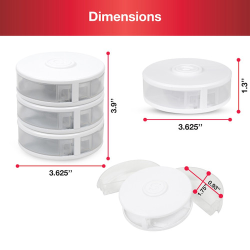 SINGER Small Notions Organizer -3/Pkg - 5A0021QM-1G4N7 SINGER Small Notions Organizer -3/Pkg - 5A0021QM-1G4N7