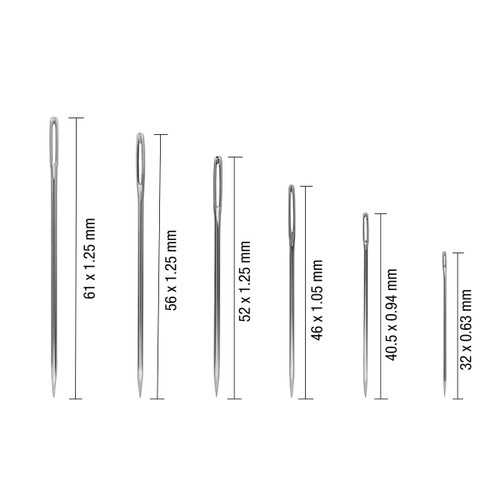 SINGER Large Eye Hand Needles -50/Pkg - 5A0021QP-1G4N8