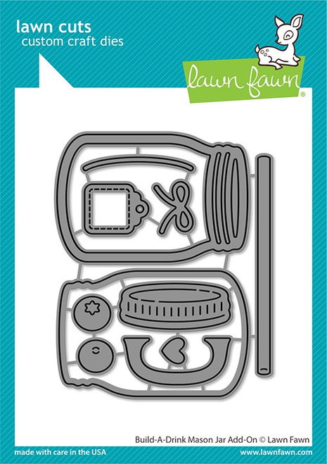Lawn Cuts Custom Craft Die-Build-A-Drink Mason Jar Add-On - 5A0021M1-1G4J2 - 789554581318 Lawn Cuts Custom Craft Die-Build-A-Drink Mason Jar Add-On - 5A0021M1-1G4J2 - 789554581318