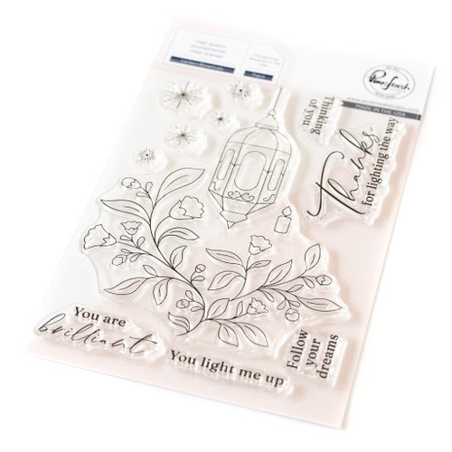 Pinkfresh Studio Clear Stamp Set 4"X6"-Lantern Botanicals - 5A0021NJ-1G4KT - 736952882790
