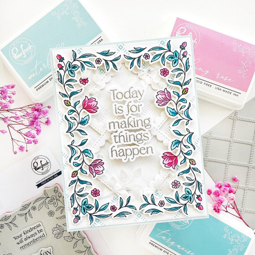 Pinkfresh Studio Cling Stamp Set 4.25"X5.5"-Making Things Happen - 5A0021NV-1G4L8 Pinkfresh Studio Cling Stamp Set 4.25"X5.5"-Making Things Happen - 5A0021NV-1G4L8