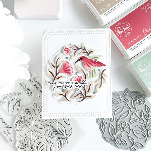 Pinkfresh Studio Clear Stamp Set 4"X6"-Pure Joy - 5A0021NF-1G4KQ