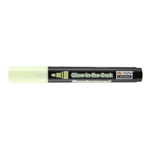 Uchida DecoFabric Glow In The Dark Marker Chisel Tip-Green 5A00219V-1G43J - 028617266602