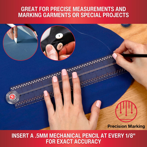 SINGER Precision Measuring Folding Ruler -24" 5A0021QZ-1G4N1