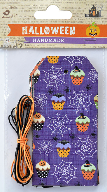 Little Birdie Halloween Tags 24/Pkg-Spider Wave 5A00217X-1G42P - 726465506580