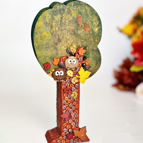 6 Pack - Dress It Up Embellishments-Whoo... - DIUBTN-5817 6 Pack - Dress It Up Embellishments-Whoo... - DIUBTN-5817