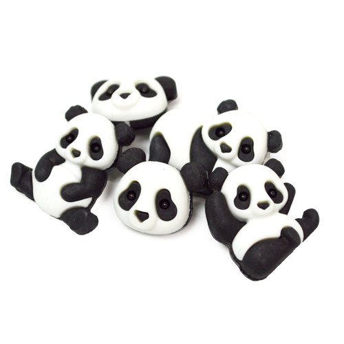 6 Pack - Dress It Up Embellishments-Panda Pile - DIUBTN3-10421