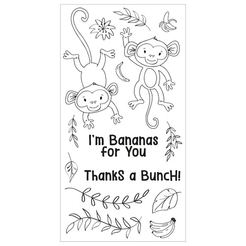Sizzix Thinlits Die Set By Catherine Pooler 22/Pkg-Going Bananas #2 - 666654