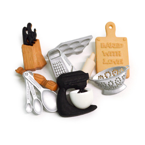 Dress It Up Embellishments-The Master Chef - DIUBTN-6539 Dress It Up Embellishments-The Master Chef - DIUBTN-6539