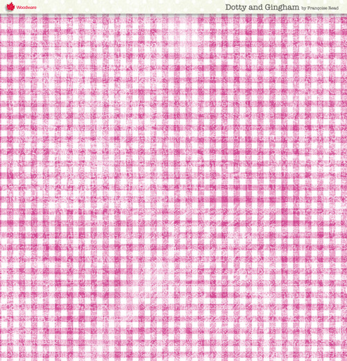 Woodware Double-Sided Paper Pad 8"X8" 24/Pkg-Dotty And Gingham 5A0022CV-1G52Y