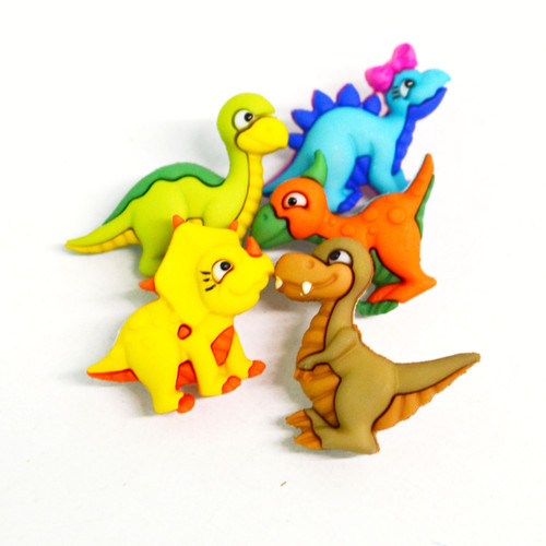 Dress It Up Embellishments-Dino-Mite - DIUBTN-7675 Dress It Up Embellishments-Dino-Mite - DIUBTN-7675