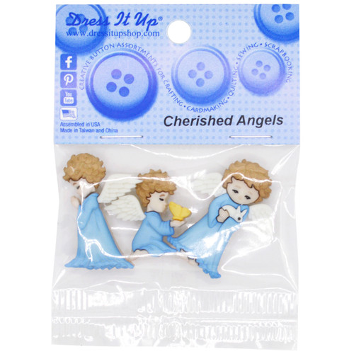 Dress It Up Embellishments-Cherished Angels DIUBTNX-8979 - 787117572797