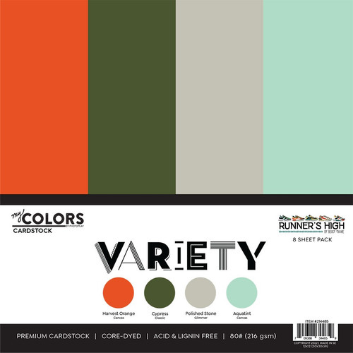 PhotoPlay Cardstock Variety Pack 8/Pkg-Runner's High - 5A0020QF-1G3H9 - 709388344859