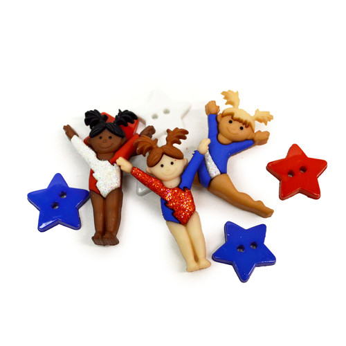 Dress It Up Embellishments-Tiny Tumblers - DIUBTN-6957 Dress It Up Embellishments-Tiny Tumblers - DIUBTN-6957