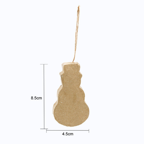 Little Birdie Hanging Paper Mache -Snowman 5A0021DV-1G45N