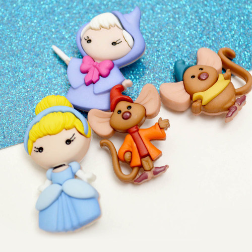 Dress It Up Licensed Embellishments-Disney Cinderella - DIULBTN-1G5KX Dress It Up Licensed Embellishments-Disney Cinderella - DIULBTN-1G5KX