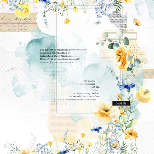 3 Pack Asuka Studio Collage Origami Paper 6"X6" 24/Pkg-Good Life 5A0022SR-1G5TQ