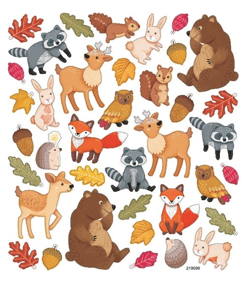 6 Pack Sticker King Stickers-Autumn Magic SK129MC-1G5W5 - 679924494211