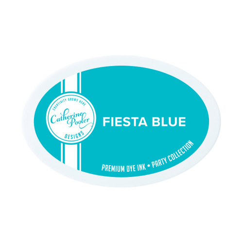 2 Pack Catherine Pooler Designs Premium Dye Ink Pad-FIESTA BLUE 5A0022QC-1G5WK - 840213302801