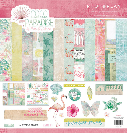 PhotoPlay Collection Pack 12"X12"-Coco Paradise 5A0022MX-1G5KB - 709388345078