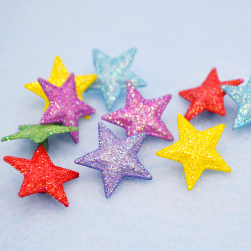 6 Pack Dress It Up Embellishments-Starlight, Starbright DIUBTN-8372