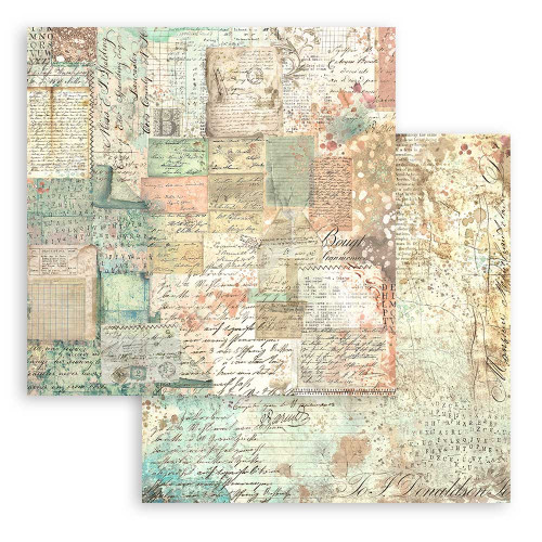 Stamperia Backgrounds Double-Sided Paper Pad 8"X8" 10/Pkg-Brocante Antiques - 5A0021L4-1G4GB Stamperia Backgrounds Double-Sided Paper Pad 8"X8" 10/Pkg-Brocante Antiques - 5A0021L4-1G4GB