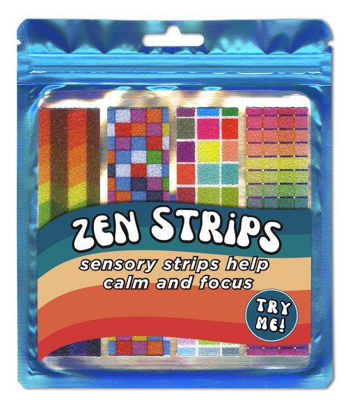 Zen Strips Sensory Strips 4/Pkg-Sand Brights 5A0022V1-1G5VM - 634901008577