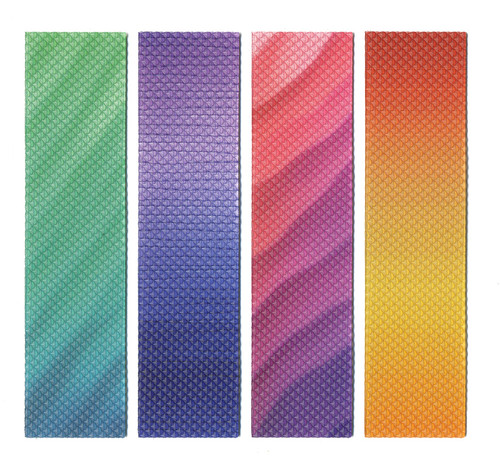 Zen Strips Sensory Strips 4/Pkg-Bumpy Gradient - 5A0022V1-1G5VP