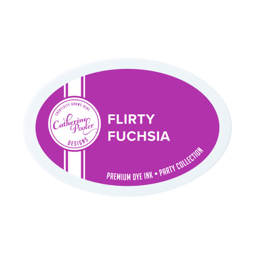 Catherine Pooler Designs Premium Dye Ink Pad-FLIRTY FUSCHIA 5A0022QC-1G5WH - 840213302757