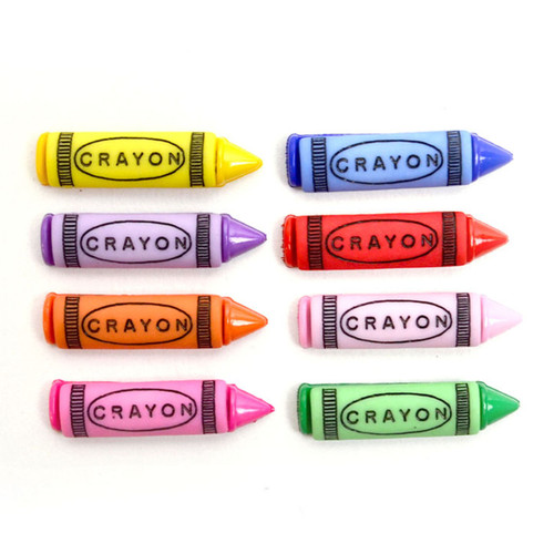 Dress It Up Embellishments-Crayons - DIUBTN-1303