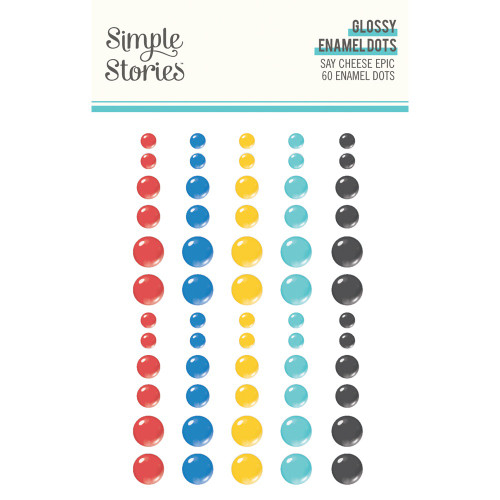 3 Pack - Say Cheese Epic Enamel Dots-Glossy - 5A0022L8-1G5F0 - 810150771046