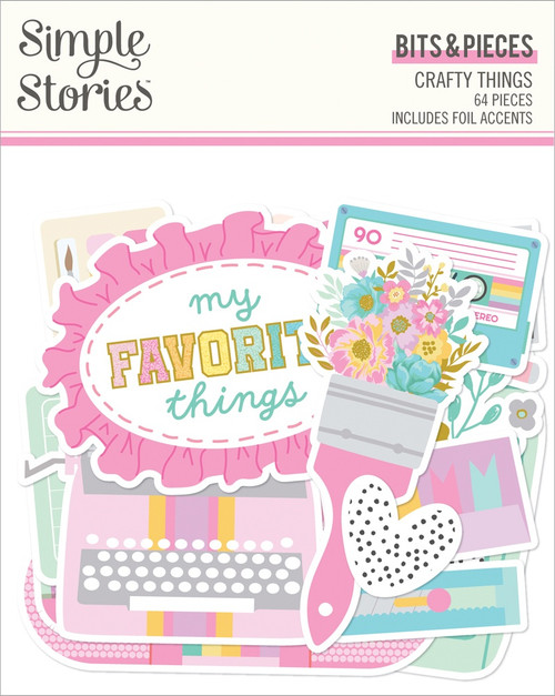 3 Pack - Crafty Things Bits & Pieces 64/Pkg-64/Pkg - 5A0022K1-1G5G5 - 810150771251