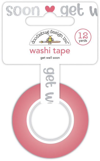 3 Pack Doodlebug Washi Tape-Get Well Soon 5A0023DF-1G6DZ - 842715080034