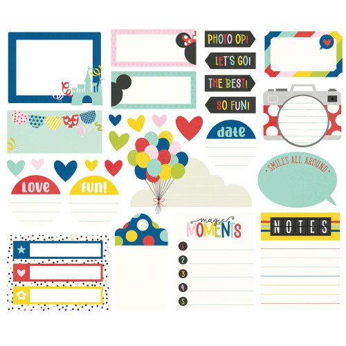 3 Pack - Say Cheese Magic Bits & Pieces Die-Cuts 29/Pkg-Journal - 5A0022HS-1G5BN