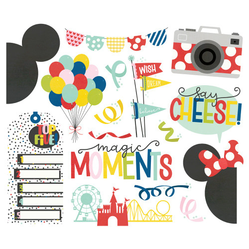 3 Pack - Say Cheese Magic Bits & Pieces Die-Cuts 16/Pkg-Big - 5A0022HT-1G5BP