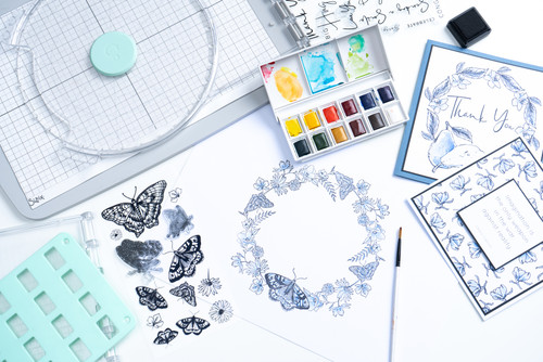 Sizzix Clear Stamp Set By Lisa Jones-Garden Botanicals - 5A002175-1G40N